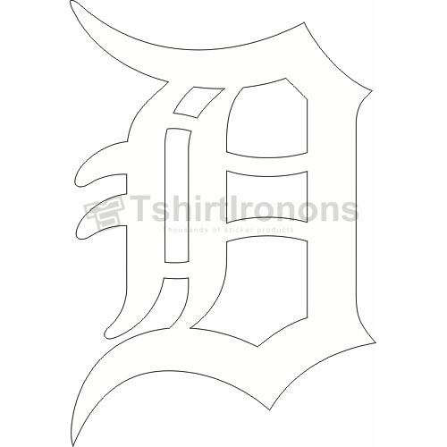 Detroit Tigers T-shirts Iron On Transfers N1578